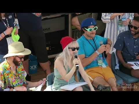 WHOLE PARAHOY Belly Flop Contest w/Paramore Judging!  Norwegian Jade, 4/08/18