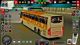Real Coach Bus Driving 3D -  Euro City Coach Bus Simulator  : Android Gameplay screenshot 5