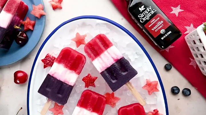 Red White & Blue Popsicles - Taste the Joys of Summer