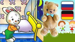 Häschen Geht Schlafen 🐰#16🇷🇺. Russisch Lernen Für Kinder. Häschen Geht Schlafen 🐰#16🇷🇺. Russisch Lernen Für Kinder.