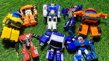 4 Minutes ASMR Robot Transformers | Transform From Robots To Cars [ASMR TOYS]