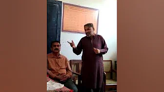 Aijaz Solangi GSTA President Taluka Kotri saying some words about me on my birthday |