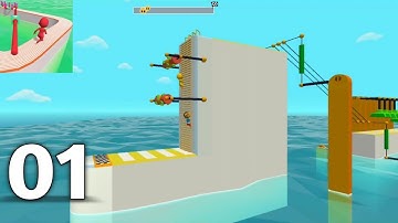 Fun race 3D !!Fun race 3D Gameplay !! Part 1 !! (Android, ios)!!! 2020 !!!