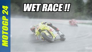 FIX 100% !! INI PHYSIC WET RACE TERBAIK GAME MOTOGP !! - MOTOGP 24 INDONESIA