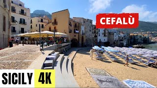 SICILY, ITALY 🇮🇹 [4K] Cefalù — Walking Tour