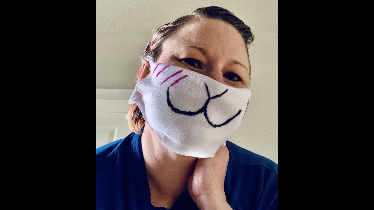 Make at Home Upcycle Shirt Mask YouTube