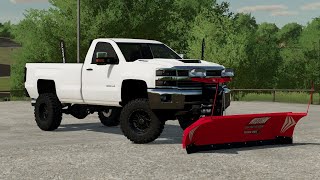 Farming Simulator 22 Lifted 2017 Chevy Silverado 2500HD Mod Release