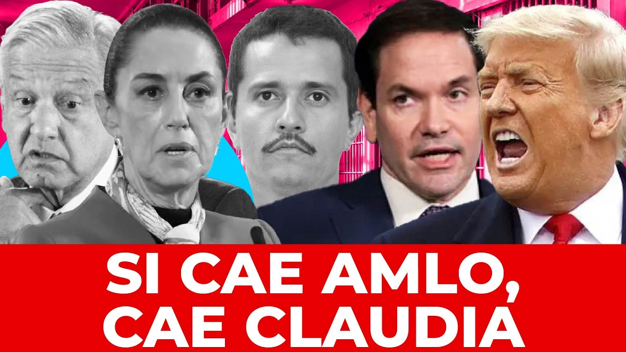 ¡EL FIN DE PALENQUE! Washington puede acabar con Morena si Sheinbaum entrega a AMLO