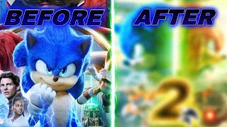 [RareGalaxy5] Making an Alternative Version of the SONIC THE HEDGEHOG 2 MOVIE Poster!