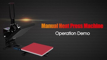 Digital Desktop Flated Drawer Out Manual Heat Press Machine 38x38 40x60cm