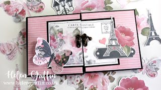 LIVE | Paper Bag Folio Album with Nitwit Collections | Ooh La La Paris Theme