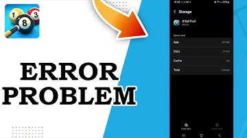 How To Fix 8 Ball Pool Error Problem 2025