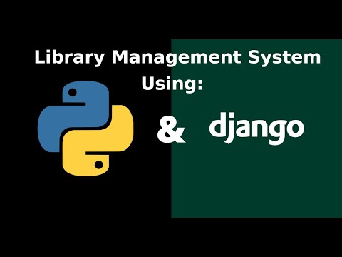 Library Management System Using Django - YouTube