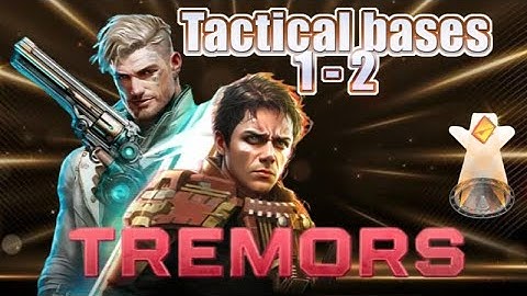 #War Commander Operation: Tremors Tactical bases 1-2 Free Repair on map #games