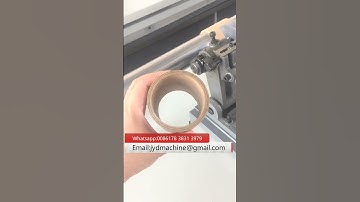 Paper Tube Cutting Machine With Single Knife