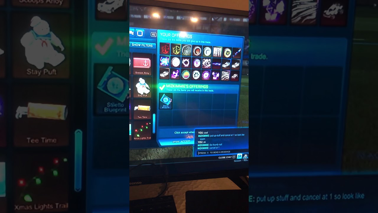 I got scammed in rocket league😱😱😱