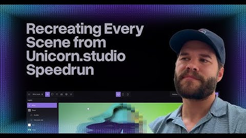 [Tutorial] Every Scene from the Unicorn.studio Homepage