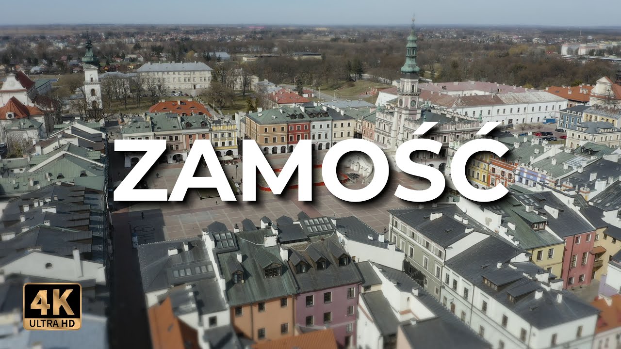 Zamość z drona | 2022 | Zamość z lotu ptaka | LECE W MIASTO™ [4k]