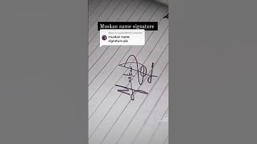 Muskan name signature song by arjit Singh nashe si chadh gayi Whatsapp status video trending video❤️