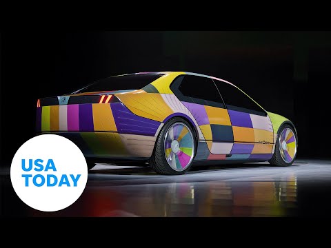 BMW unveils color-changing, talking car at CES 2023 in Las Vegas | USA TODAY