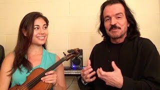 Yanni: Master Class with Mary Simpson on violin chords