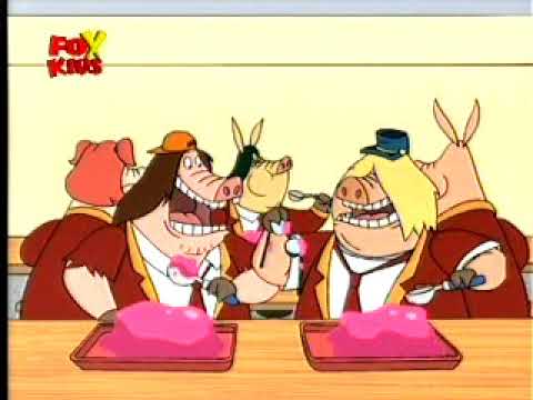 Свин Сити s2e8 Игра в страшилки Fox Kids Jetix