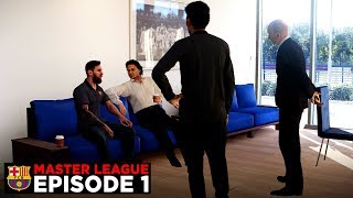 PES 2020 BARCELONA MASTER LEAGUE #1 - MEETING MESSI