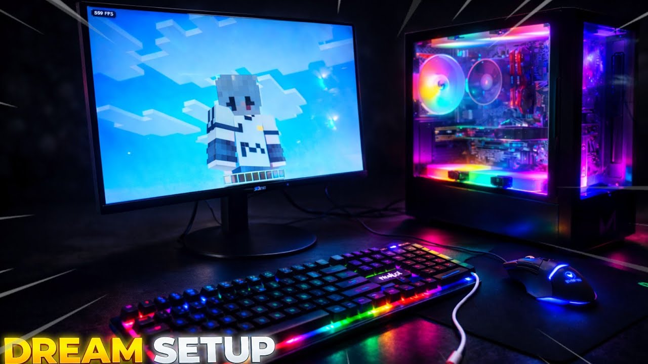 😍 Finally I Built My Dream Gaming PC! | Full Setup Reveal 🔥 - YouTube