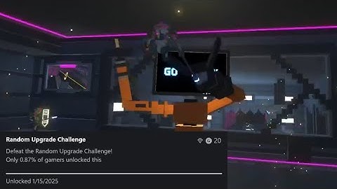 Completing the Random Upgrade Challenge