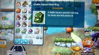 MapleSEA - Herb bag becomes Mineral bag?