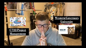 WGU IT Management EP 33 C722 Project Management