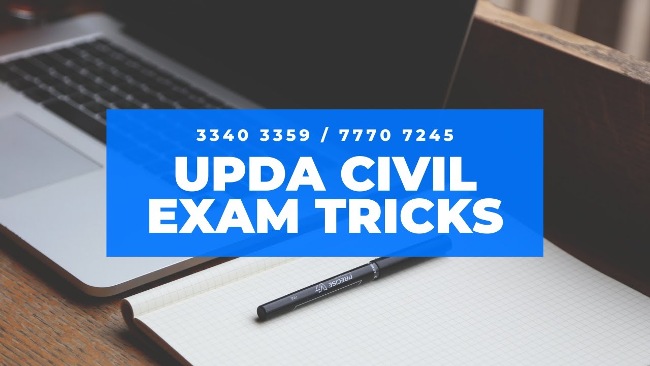 MMUP Civil Syllabus | MMUP Civil Exam Syllabus | MMUP UPDA Civil Engineering Exam