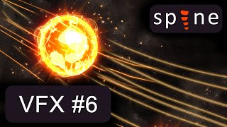 Spine 2D: VFX #6 | Sun FX Final Polish