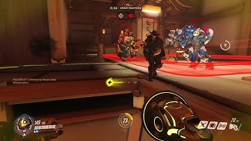 Torbjorn Exploit on Hanamura - Overwatch