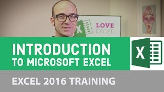 Introduction to Microsoft Excel - Excel 2016 [1/24]