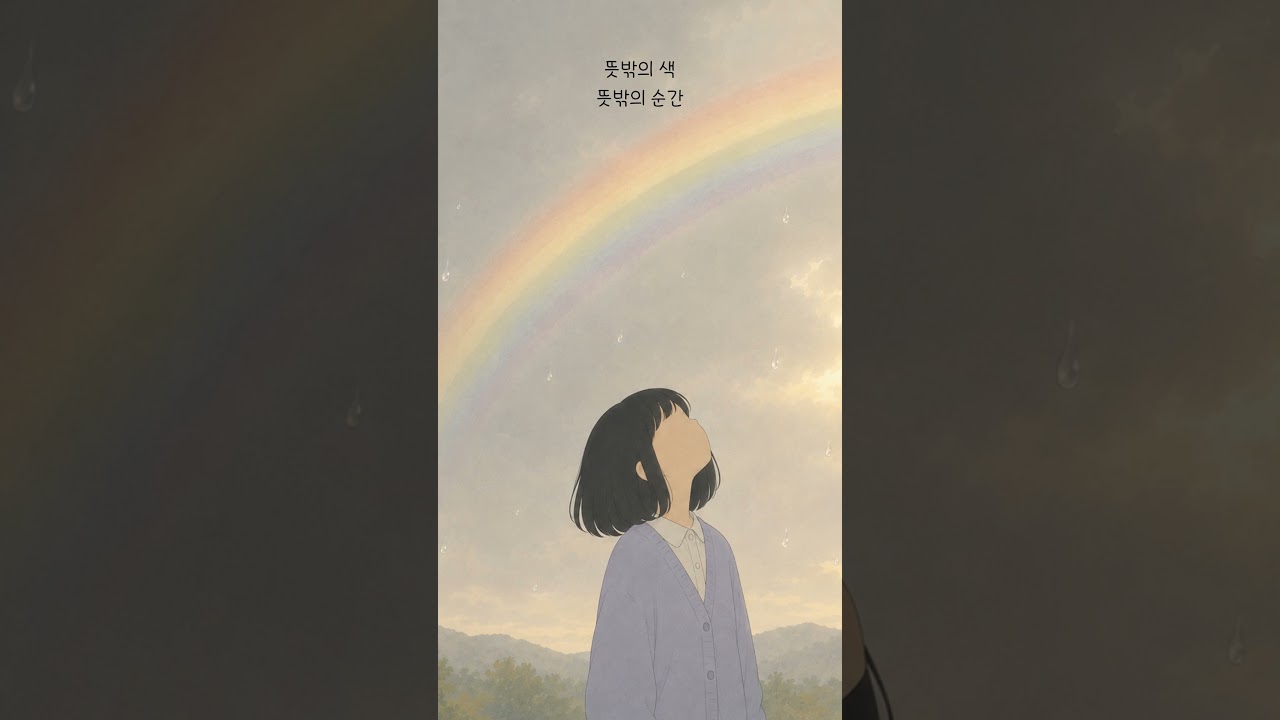 무지개 | 시가 노래로 #감성 #무지개 #희망 #위로  #노래