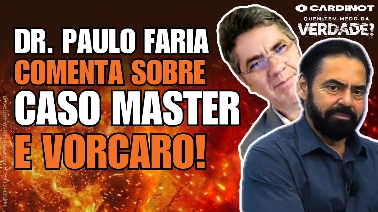 PAULO FARIA detona ALEXANDRE DE MORAES e o STF ao vivo! ASSISTA AGORA