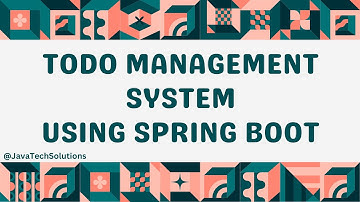 Building a TO DO List App with Spring Boot in 2024