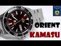 Orient Kamasu Burgundy Dial