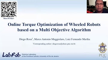 Online Torque Optimization of Wheeled Robots based on Multi Objective Algorithm - video 2