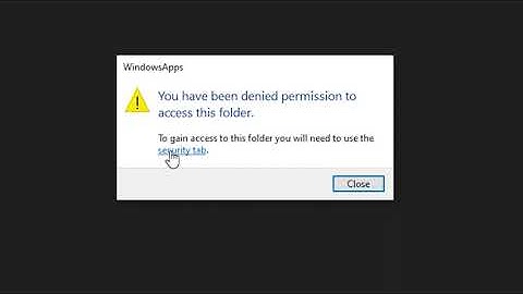 Fix : You Have Been Denied Permission To Access This Folder - Windows 10, 8, 7