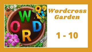 Wordcross Garden Level 1 - 10 Answers screenshot 1