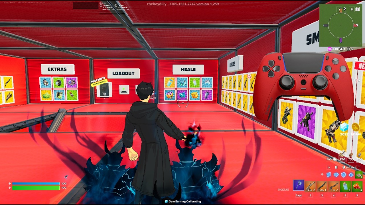 *NEW* SUNG JINWOO SKIN Fortnite 3v3v3v3 Go Goated 🐐Zone Wars Gameplay🎮