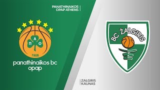Panathinaikos Athens - Zalgiris Kaunas Highlights Turkish Airlines Euroleague, Rs Round 20