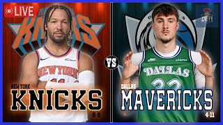 New York Knicks Vs Dallas Mavericks  Scoreboard Playbyplay  Pre And Post Game Coverage