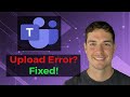 How To Fix File Upload Failed Error In Microsoft Teams [2025 Guide]