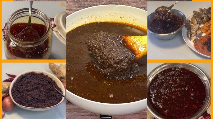 How to make the BEST Shito (Ghanaian Black Chili Oil/Sauce)✓ 