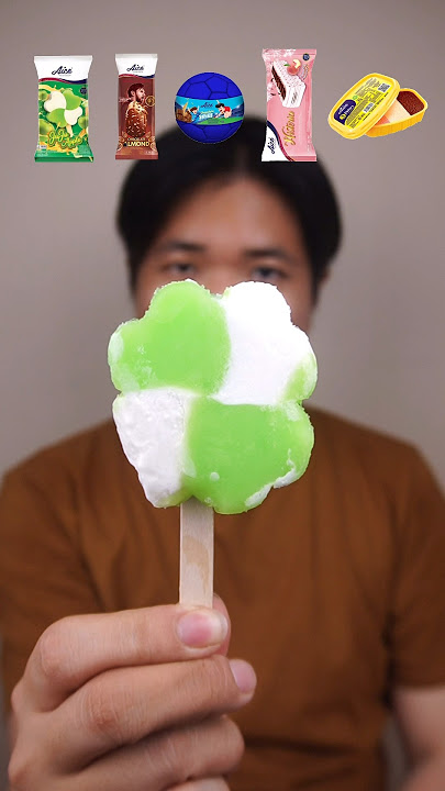 EATING VARIOUS AICE ICE CREAM #asmr #mukbang