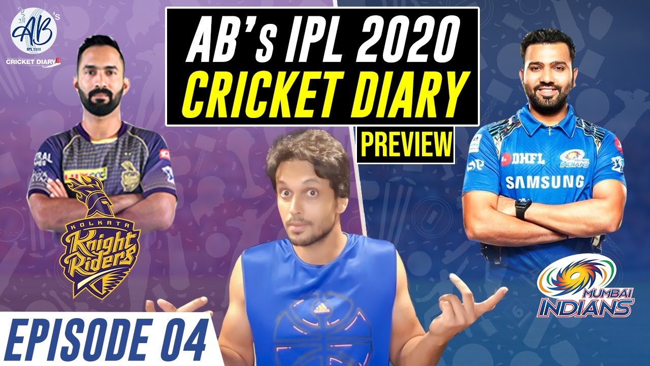 AB's IPL 2020 Cricket Diary | KKR VS MI | Episode 4 | AB's Highlights On IPL 2020 | 