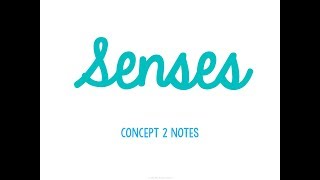 Unit 3 Control and Coordination Concept 2 Notes